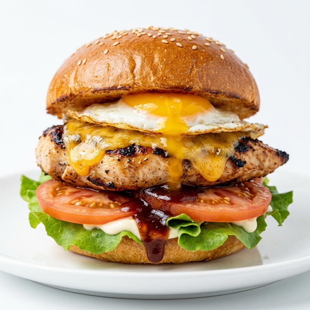 chicken grill egg