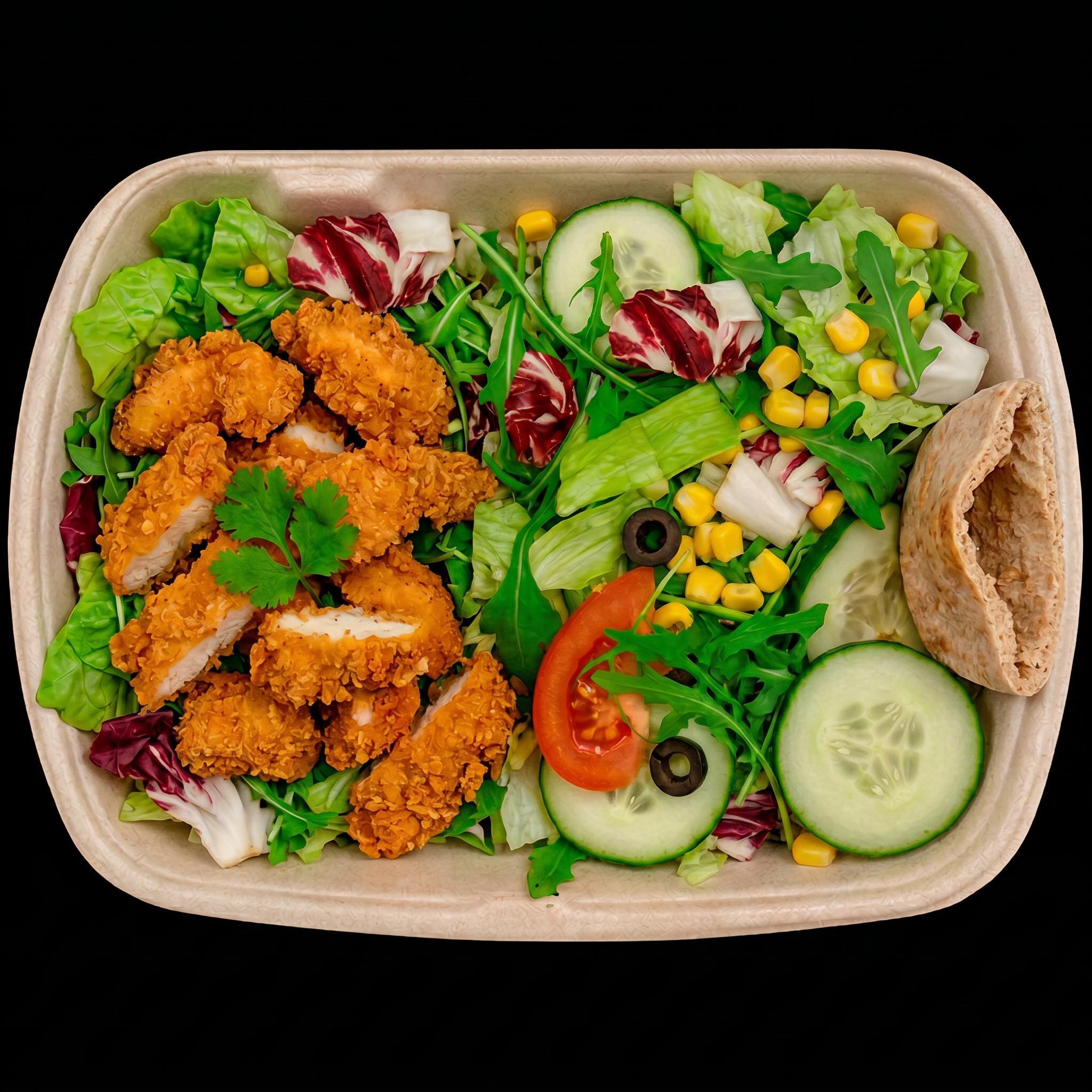 insalata con pollo grigliato